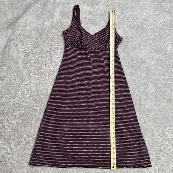 Prana Women's Athleisure Pull Over Empire Tank Dress Stretch Size S Multi Color - Picture 7 of 9